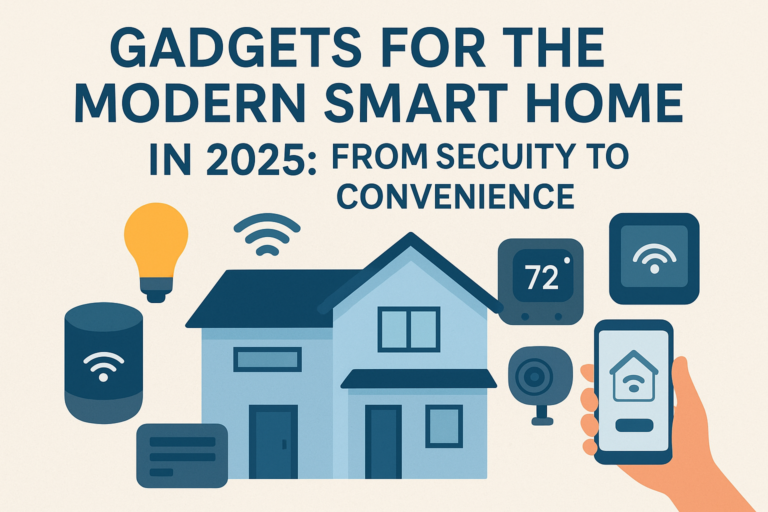 Gadgets for the Modern Smart Home in 2025: From Security to Convenience