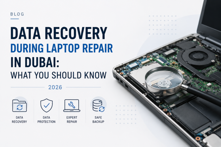 data recovery during laptop re[pair in Al Qusais , Dubai